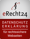 eRecht24 Siegel - Datenschutz